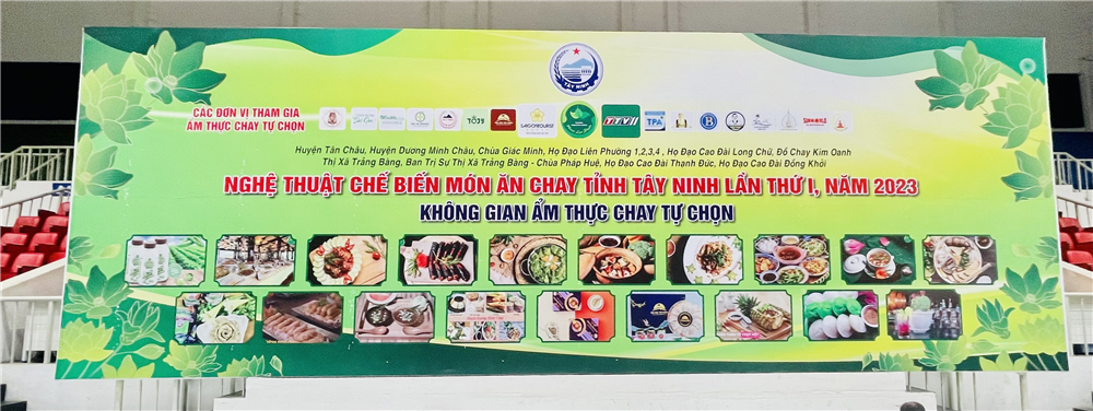 KAR COFFEE ĐỒNG HÀNH LỄ HỘI NGHỆ THUẬT CHẾ BIẾN MÓN ĂN CHAY TỈNH TÂY NINH LẦN THỨ 1, NĂM 2023